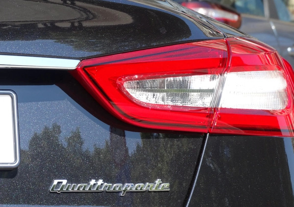 Maserati Quattroporte cena 260000 przebieg: 73000, rok produkcji 2014 z Warszawa małe 781